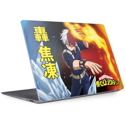 My Hero Academia Shoto Todoroki Season 4 Surface Laptop 2 Skin
